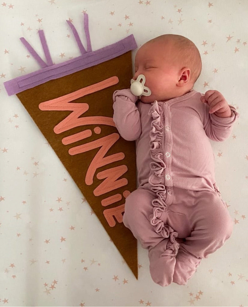 Custom Name Pennant (Freestyle) - Eventide Pennant Co.