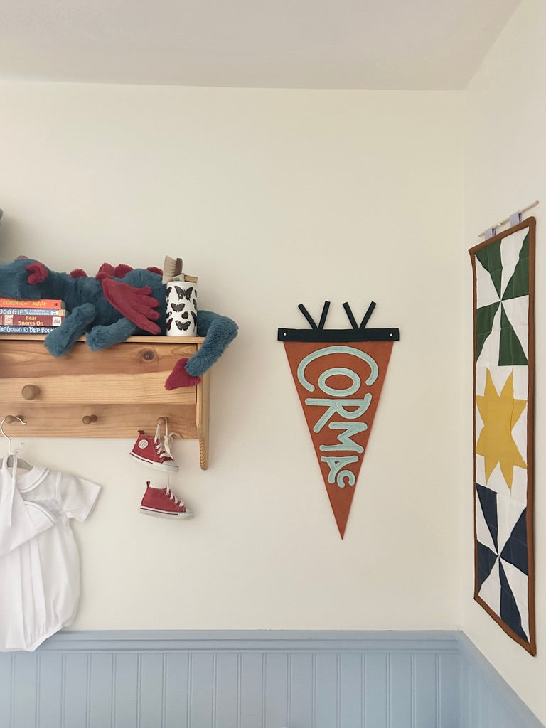 Custom Name Pennant (Freestyle) - Eventide Pennant Co.