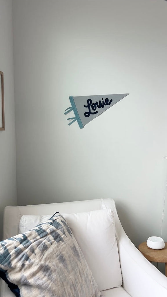Custom Name Pennant (Cursive) - Eventide Pennant Co.