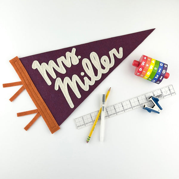 Teacher Pennant - Eventide Pennant Co.