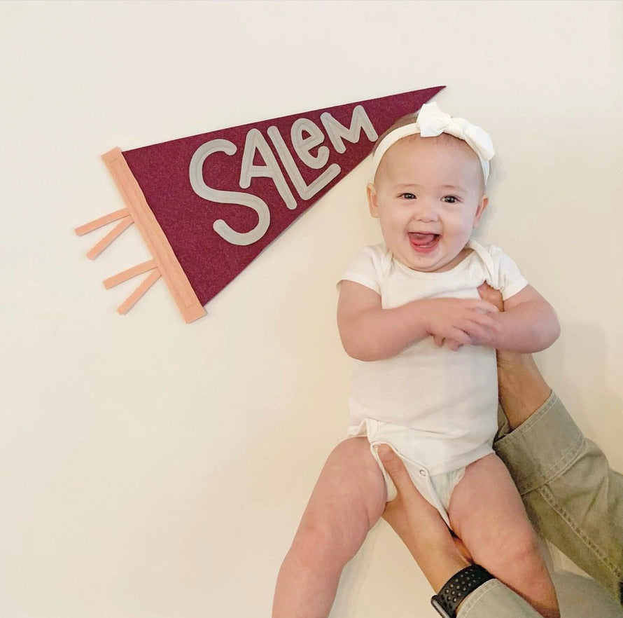 Custom Name Pennant (Freestyle) - Eventide Pennant Co.