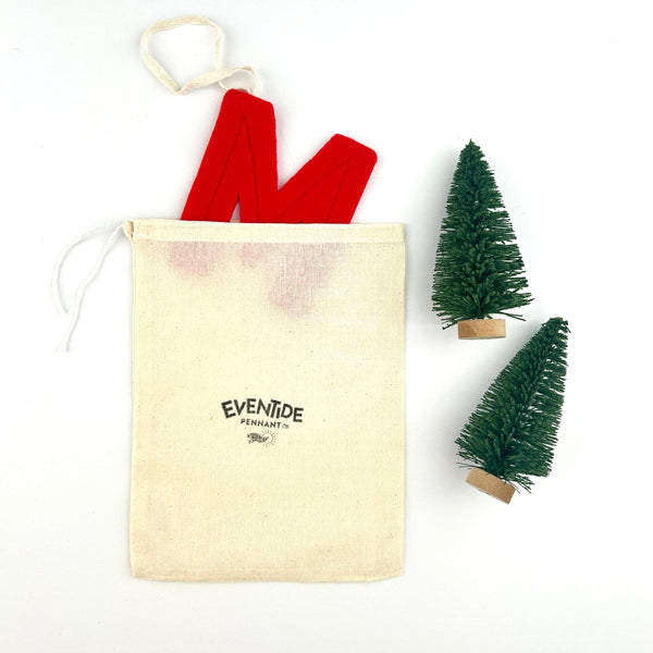 Letter Ornament - Eventide Pennant Co.