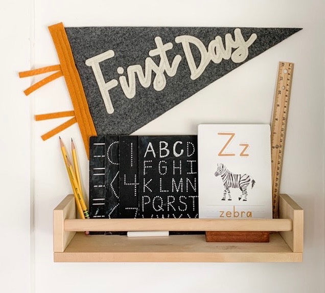 First Day or Last Day Pennant (non-reversible) - Eventide Pennant Co.