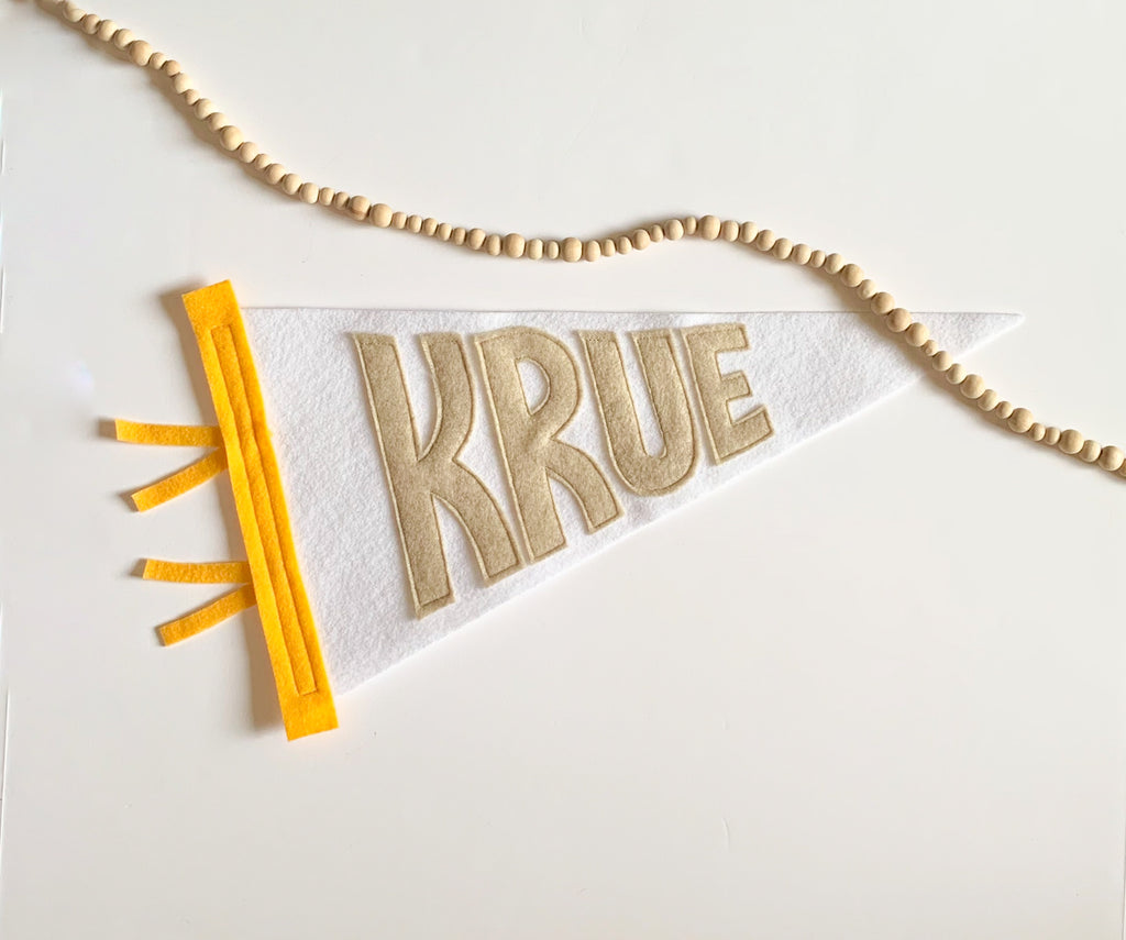 Custom Name Pennant - Eventide Pennant Co.
