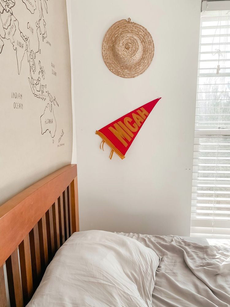Custom Name Pennant (Block) - Eventide Pennant Co.