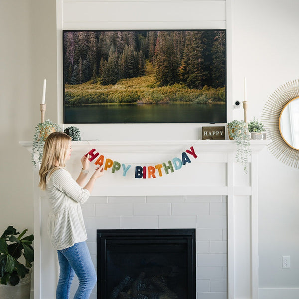 Happy Birthday Banner - Eventide Pennant Co.