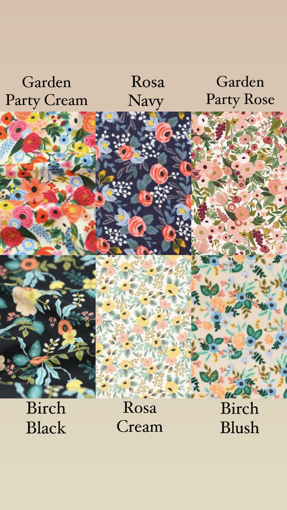 Floral Bunting - Eventide Pennant Co.