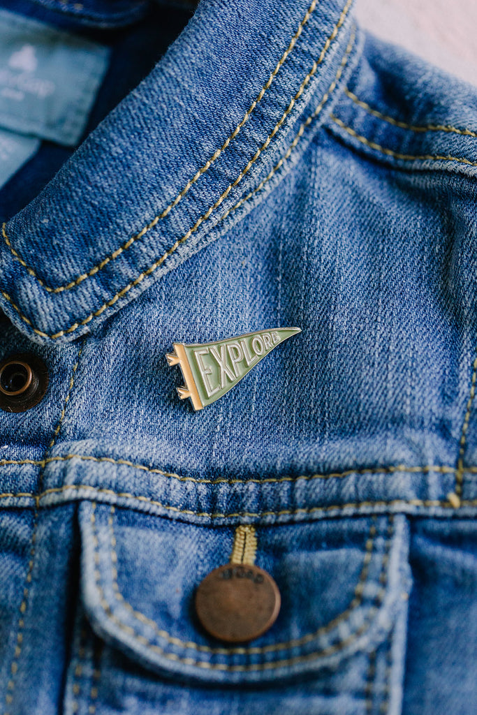 Explore Pin - Eventide Pennant Co.
