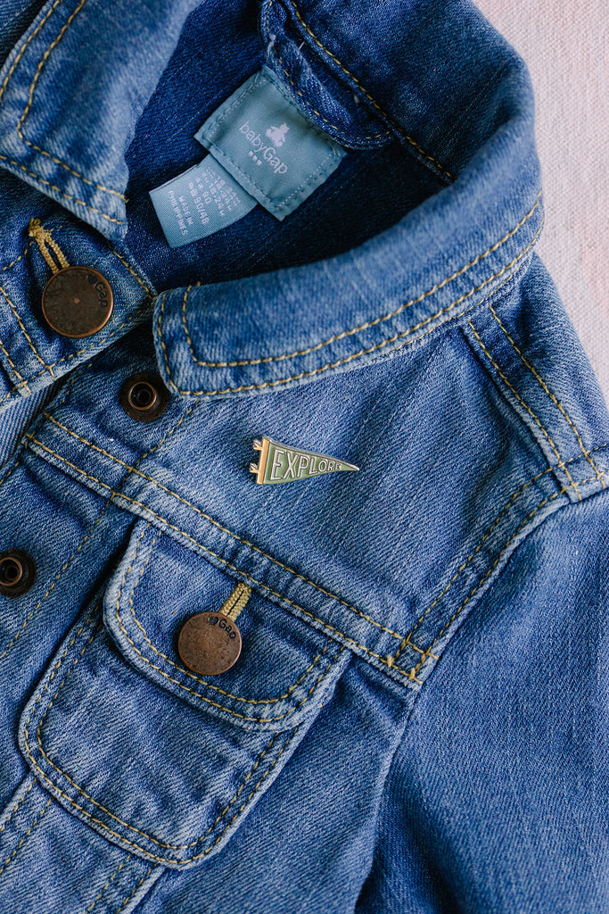 Explore Pin - Eventide Pennant Co.