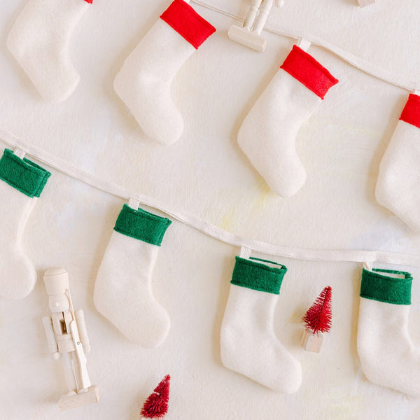 Stocking Bunting (Pre-set Colors) - Eventide Pennant Co.