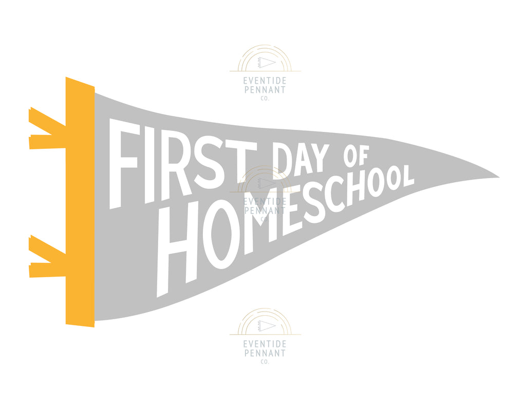 Back to School Pennant (Digital) - Eventide Pennant Co.