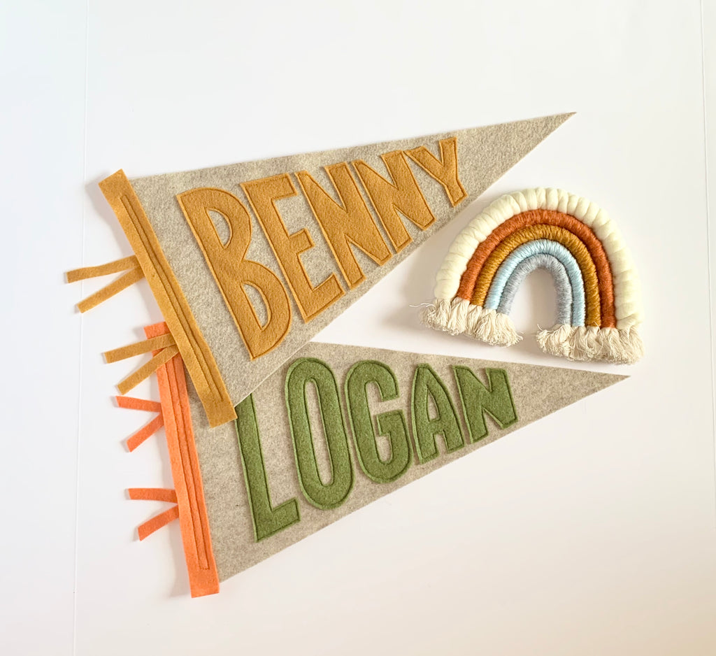 Custom Name Pennant - Eventide Pennant Co.