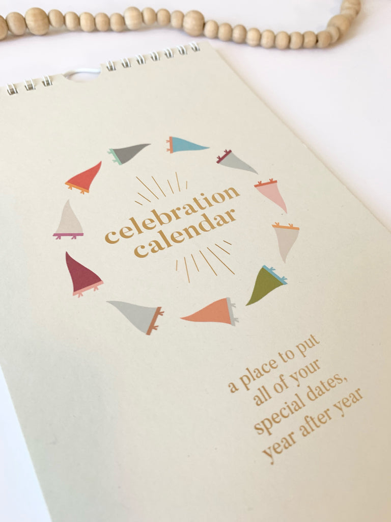 Celebration Calendar - Eventide Pennant Co.