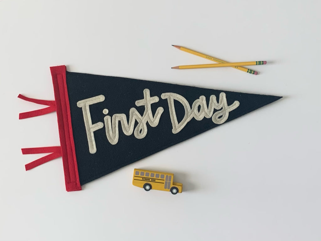 First Day or Last Day Pennant (non-reversible) - Eventide Pennant Co.