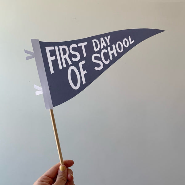 Back to School Pennant (Digital) - Eventide Pennant Co.