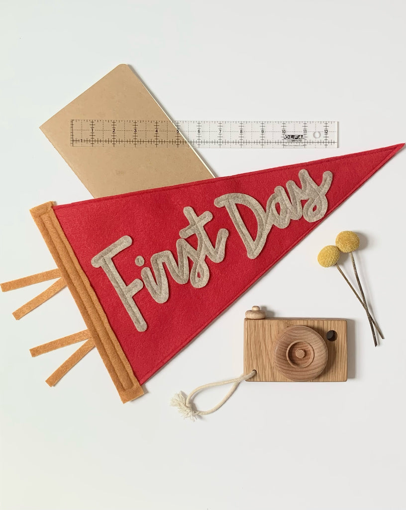 First Day/Last Day Reversible Pennant - Eventide Pennant Co.
