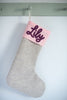 Custom Stocking (With Name) - Eventide Pennant Co.