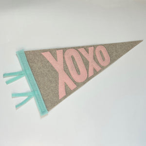 XOXO Pennant (block) - Extras Sale - Eventide Pennant Co.