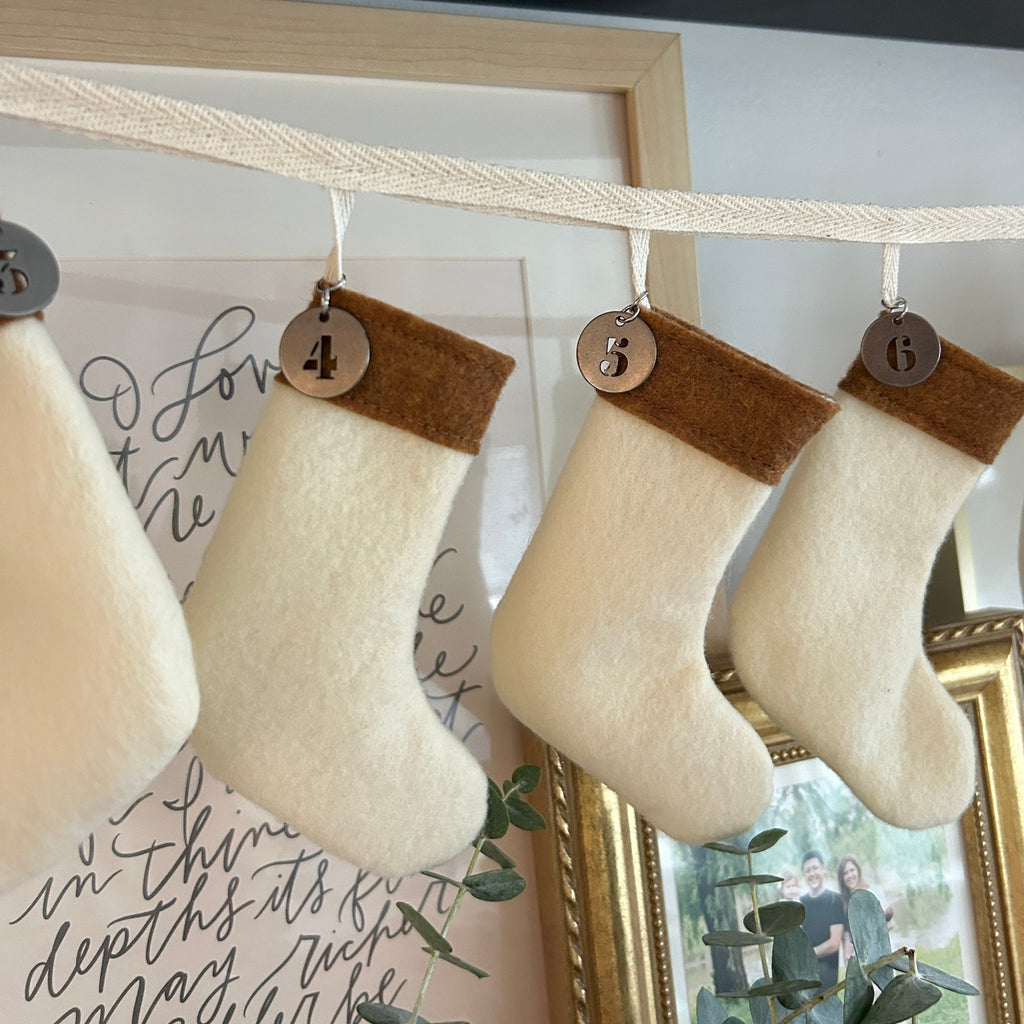 Advent Stocking Bunting - Eventide Pennant Co.