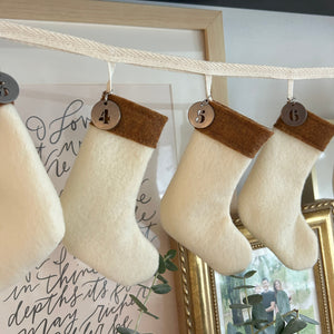 Advent Stocking Bunting - Eventide Pennant Co.