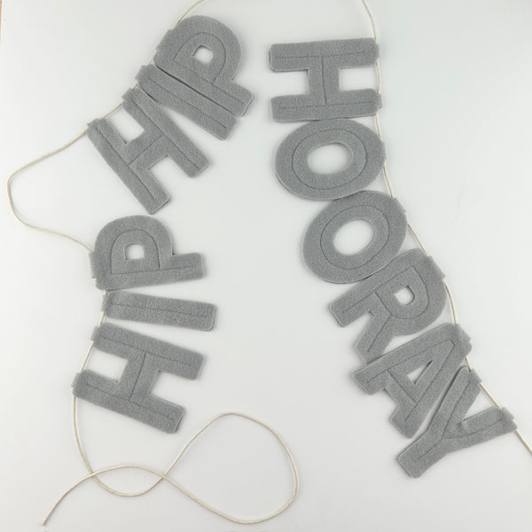 Hip Hip Hooray Banner - Extras Sale - Eventide Pennant Co.