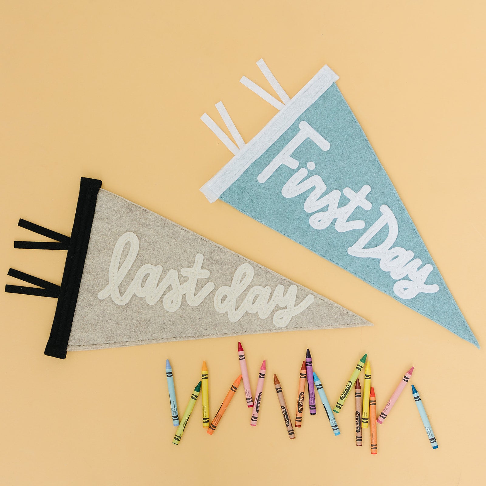 First Day/Last Day Reversible Pennant - Eventide Pennant Co.