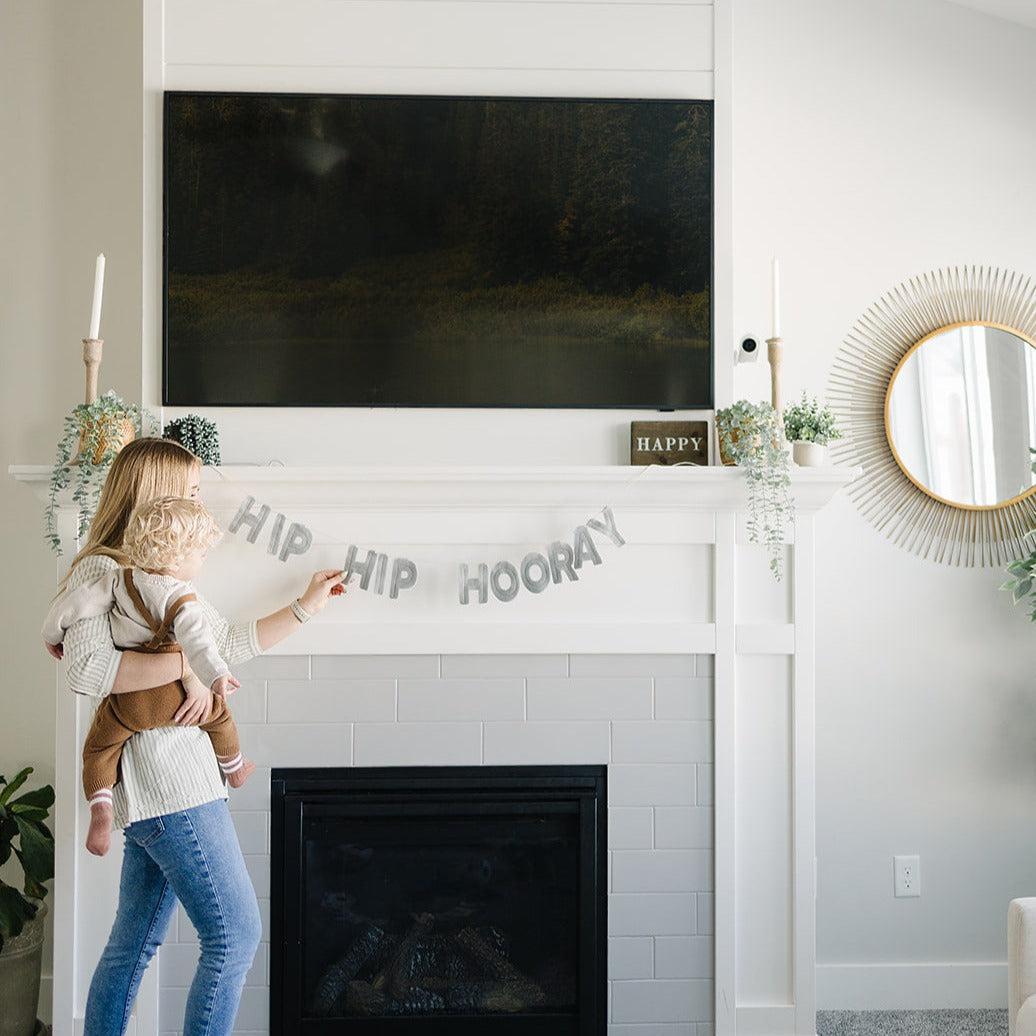 Hip Hip Hooray Banner - Eventide Pennant Co.