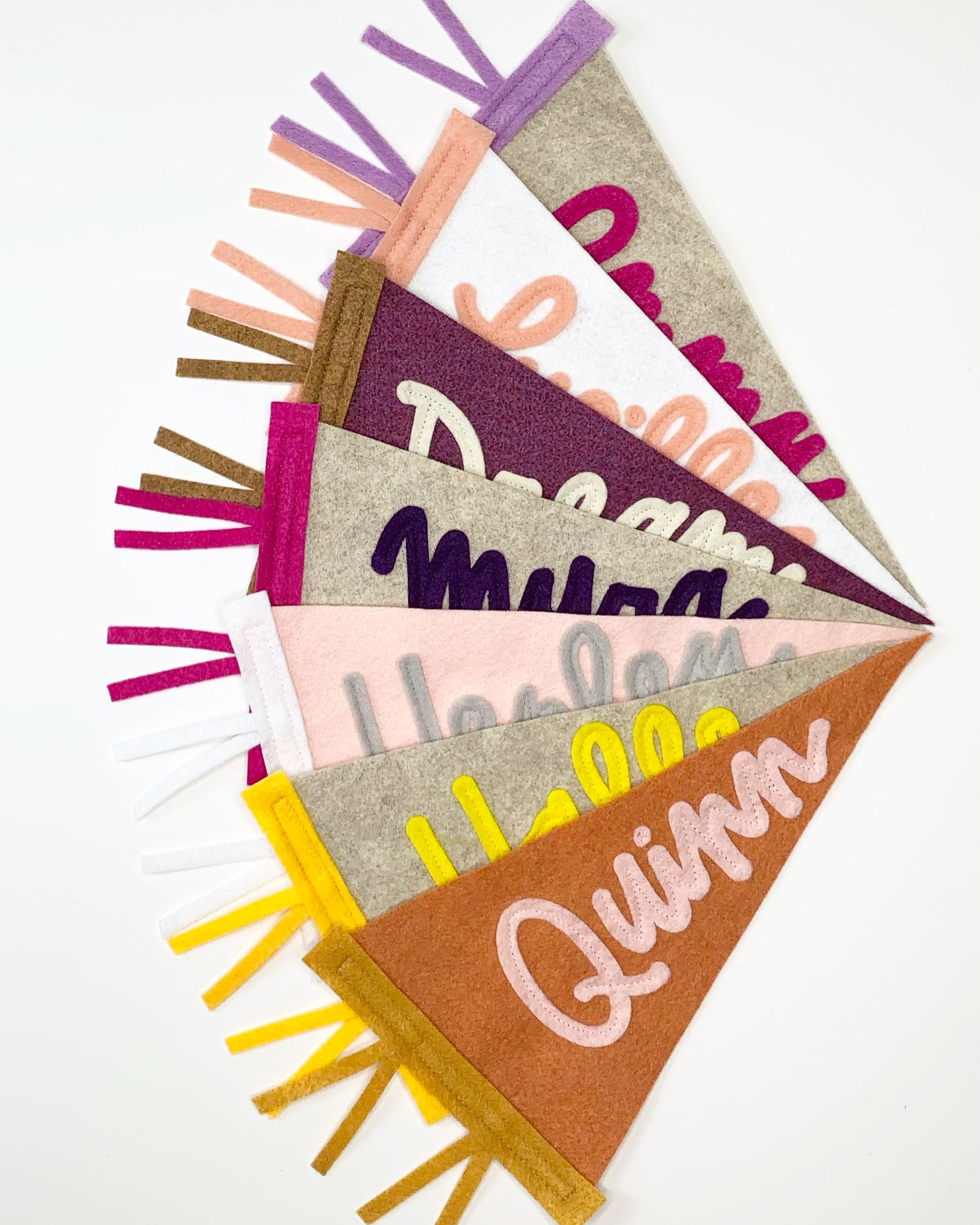 Custom Name Pennant (Cursive) – Eventide Pennant Co.