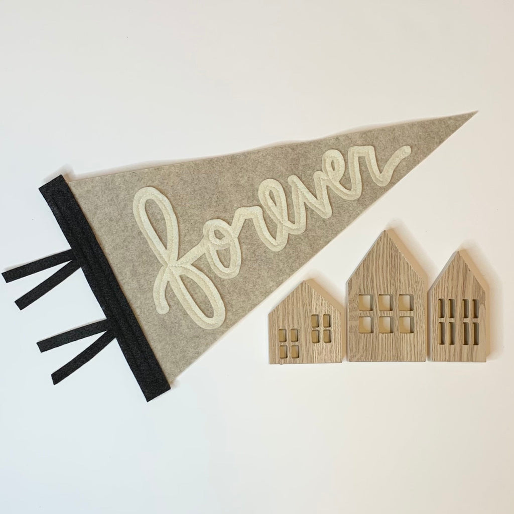 'forever' Pennant - Eventide Pennant Co.