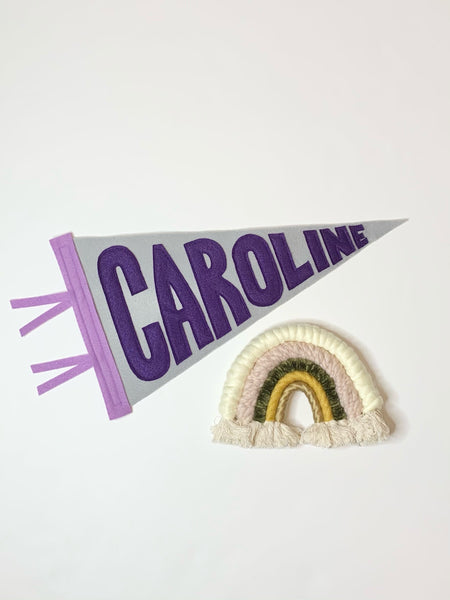 Custom Name Pennant (Block) - Eventide Pennant Co.